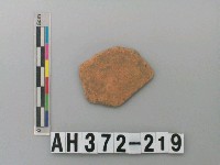 藏品(紅色夾砂陶片)的圖片